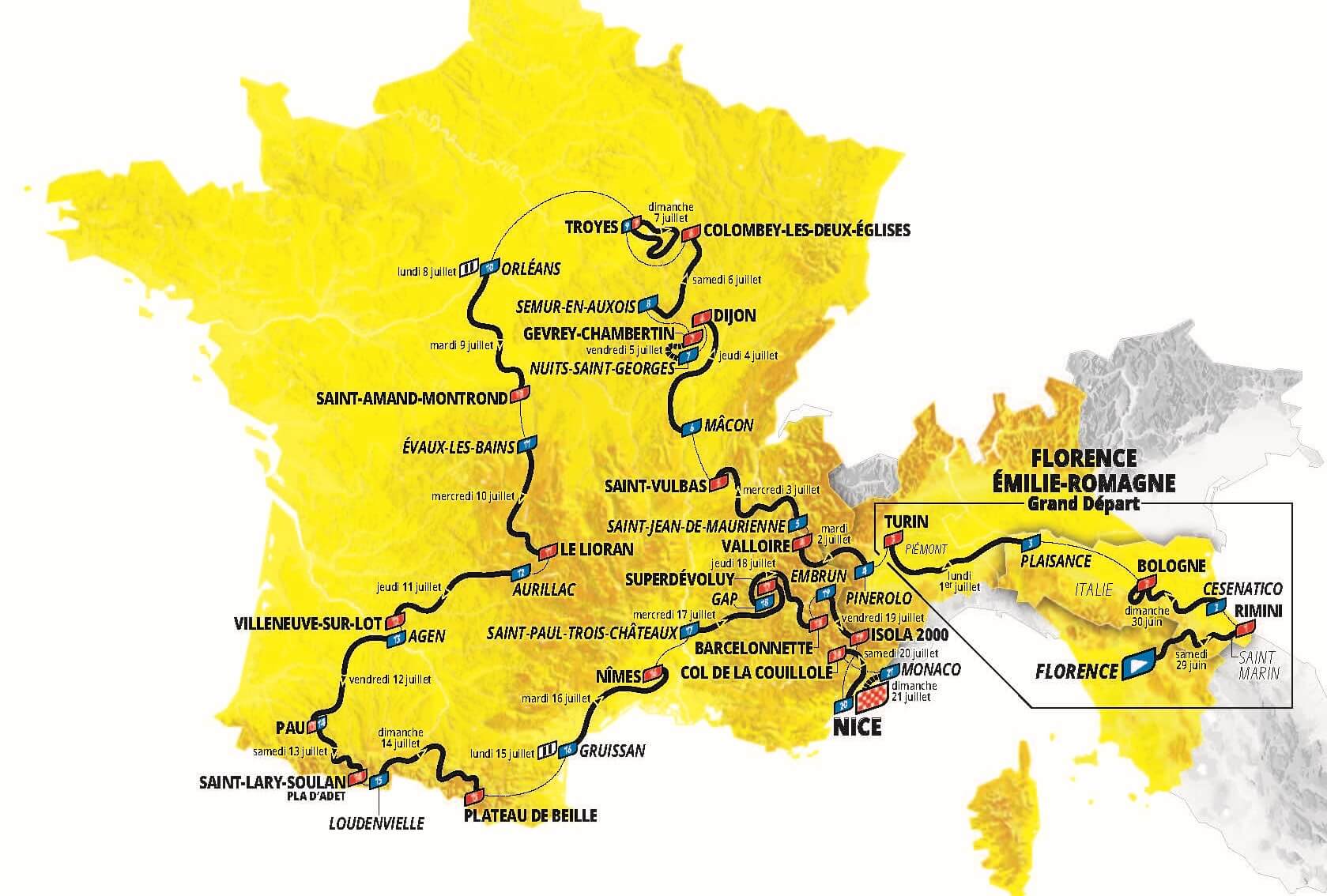 Tour de France 2024 Bourgondië